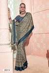 Sunandita By Vallabhi Printed Designer Brasso Sarees Wholesale Shop in Surat